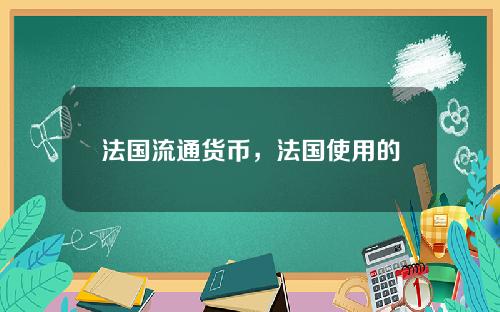 法国流通货币，法国使用的货币叫什么